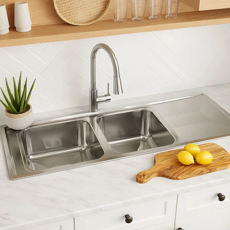 سینک استیل توکار 3104