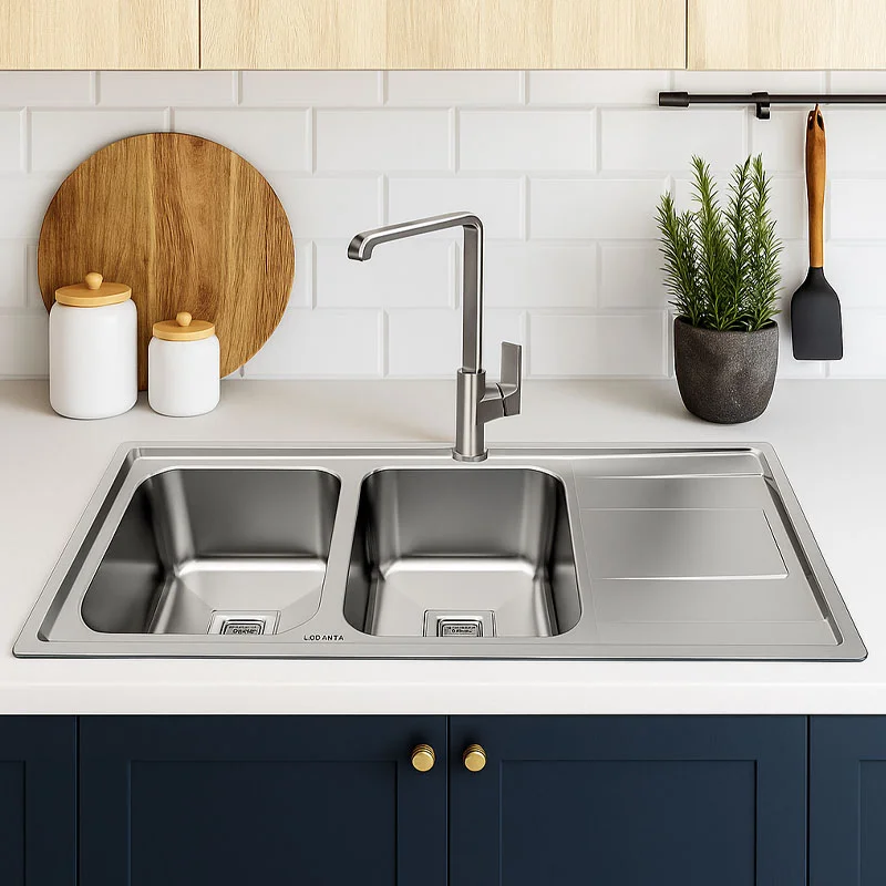 سینک استیل توکار 3106