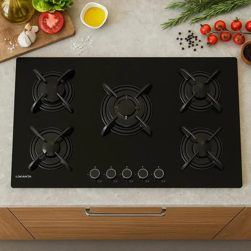 اجاق گاز صفحه ای شیشه ای 1501