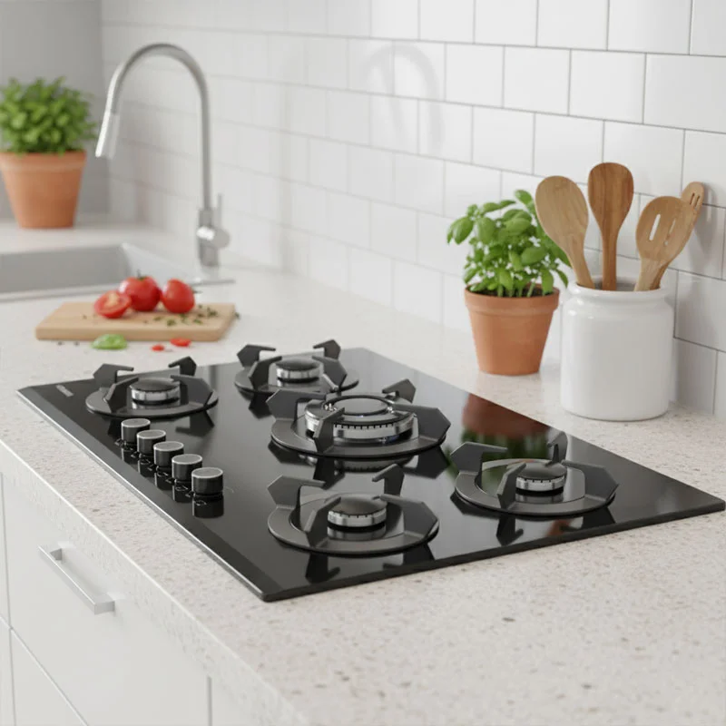 اجاق گاز صفحه ای شیشه ای 1517