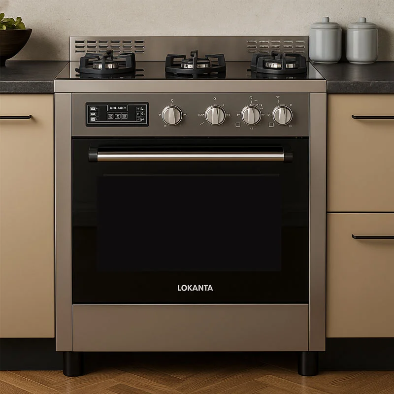 اجاق گاز مبله طرح فر TF-403 GD