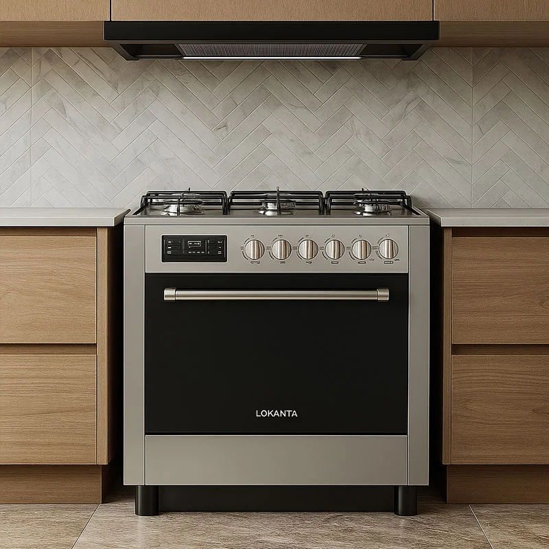 اجاق گاز مبله طرح فر TF-603 SD