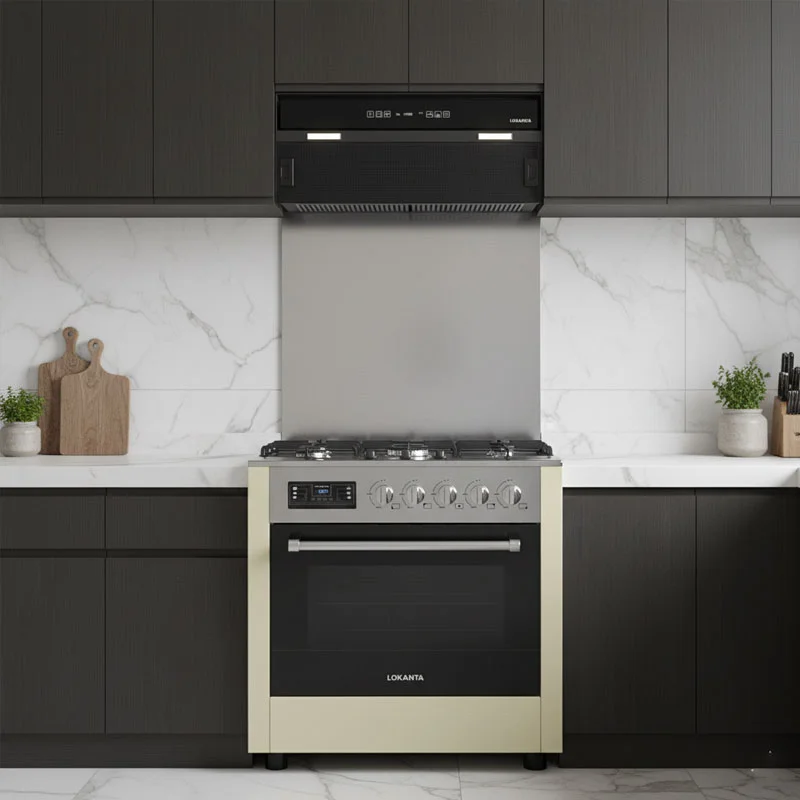 اجاق گاز مبله طرح فر TF-606 SD